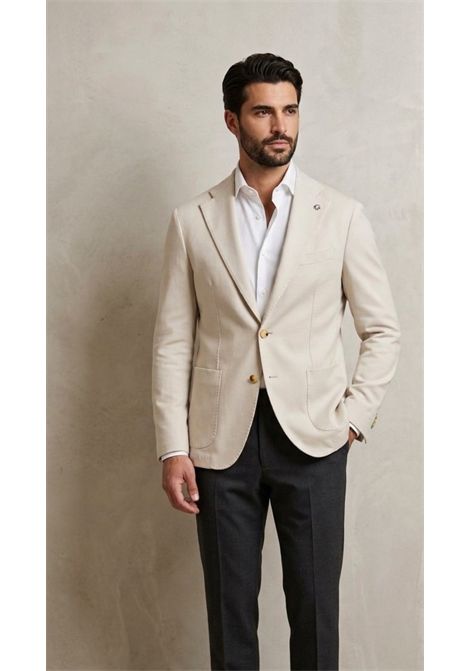 giacca in cotone stretch MANUEL RITZ | Giacche | 3832G2728MC 25327221